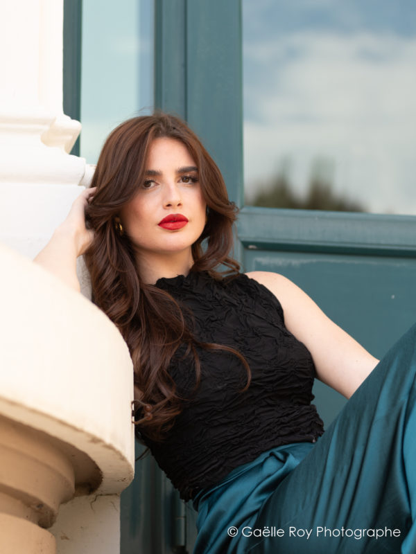 Sarah, finaliste de Miss Suisse Francophone